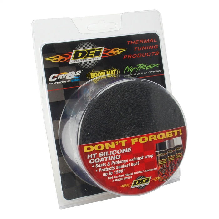 Design Engineering 10099 Exhaust Wrap; 2 ft. x 25 ft.; Black; - Truck Part Superstore