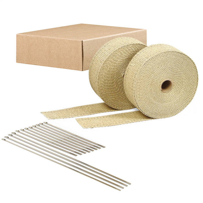 Design Engineering 95102 Exhaust Wrap Kit; Tan Color; - Truck Part Superstore