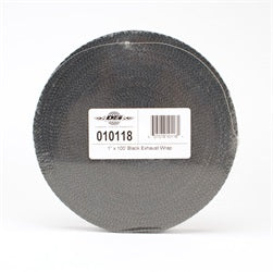 Design Engineering 10118 Exhaust Wrap; 1 in. x 100 ft.; Black; - Truck Part Superstore