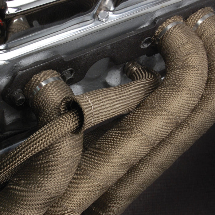 Design Engineering 10127 Titanium Exhaust Wrap™; 2 ft. x 50 ft.; Standard Clamshell Packaging; - Truck Part Superstore