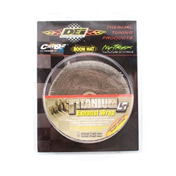 Design Engineering 10127 Titanium Exhaust Wrap™; 2 ft. x 50 ft.; Standard Clamshell Packaging; - Truck Part Superstore