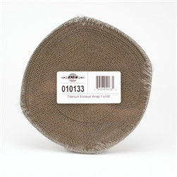 Design Engineering 10133 Titanium Exhaust Wrap™; 1 ft. x 100 ft.; - Truck Part Superstore