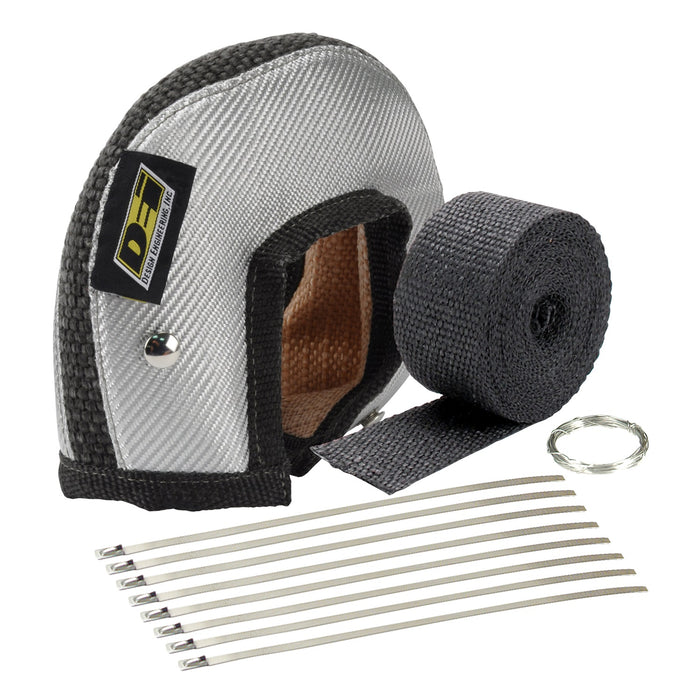 Design Engineering 10174 Ultra 47™ Turbo Shield Kit; T3; Silver; - Truck Part Superstore