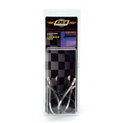 Design Engineering 10201 Locking Ties™; Stainless Steel; 8 in.; 8 Per Pack; - Truck Part Superstore