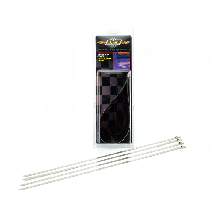 Design Engineering 10202 Locking Ties™; 14 in.; 4 Per Pack; - Truck Part Superstore