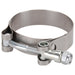Design Engineering 10214 Wide Band Clamp; Stainless Steel; 2.25 in. To 2.56 in.; 1 Per Pack; - Truck Part Superstore