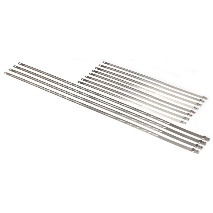 Design Engineering 10216 Lock Tie Kit; 5/16 in. Width; Includes 8-9 in. Ties And 4-20 in. Ties; - Truck Part Superstore