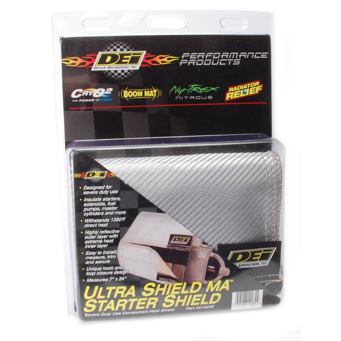 Design Engineering 10235 Ultra 47™ Turbo Shield; 7 in. x 24 in. Size; - Truck Part Superstore