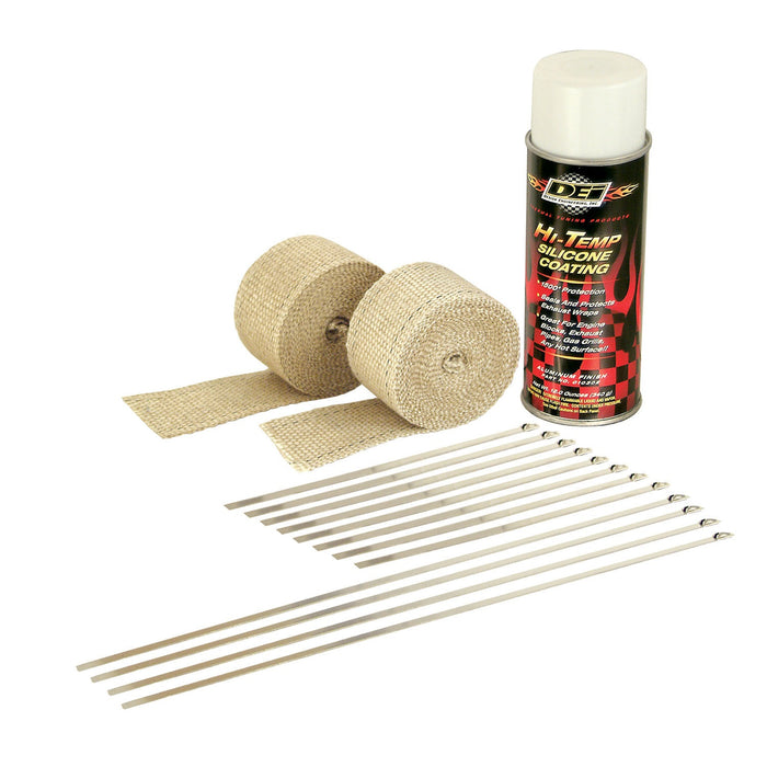 Design Engineering 10332 Motorcycle Pipe Wrap Kit - Truck Part Superstore