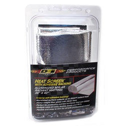 Design Engineering 10400 Heat Screen™; 36 in. x 40 in.; w/Mylar Radiant Matting/Adhesive Backing; - Truck Part Superstore