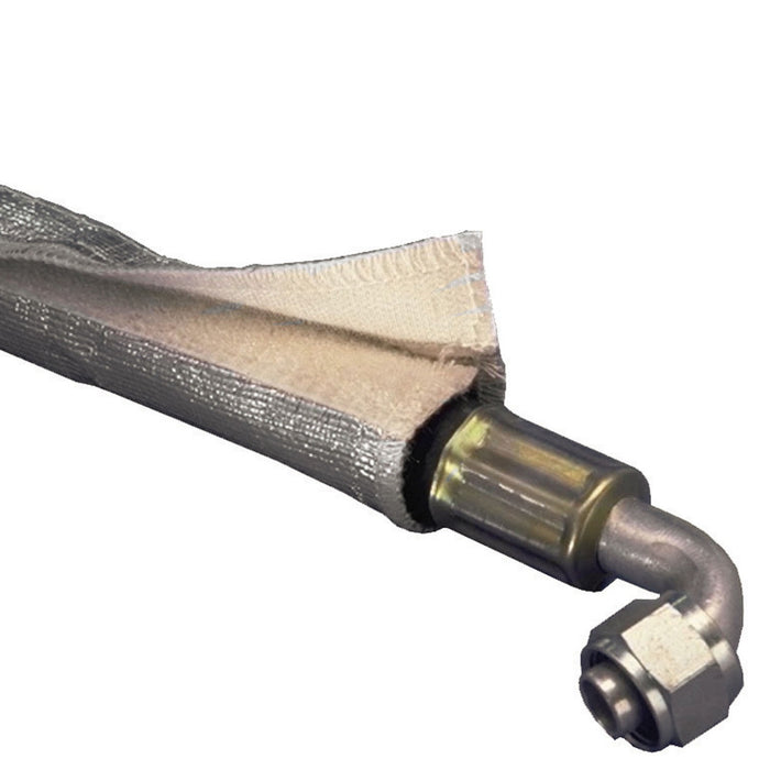 Design Engineering 10405 Heat Shroud™; 1 in. x 36 in.; Aluminized Sleeving; Velcro; - Truck Part Superstore