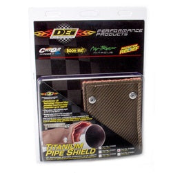 Design Engineering 10453 Titanium Pipe Shield™; 4 in x 8 in.; - Truck Part Superstore