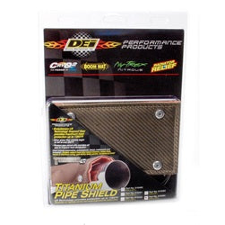 Design Engineering 10454 Titanium Pipe Shield™; 4 in. x 12 in.; - Truck Part Superstore