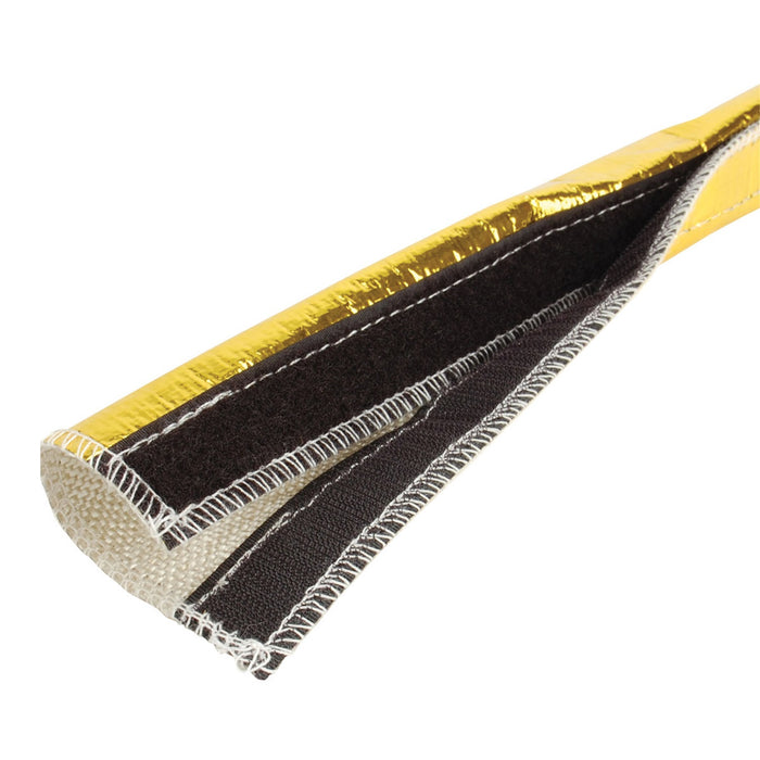 Design Engineering 10458 Heat Shroud GOLD™; 1/2 in. To 1-1/4 in. Inner Diameter x 3 ft.; - Truck Part Superstore