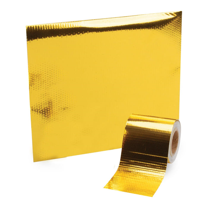 Design Engineering 10464 Motorcycle Under Tank Heat Reflection Kit; Gold; - Truck Part Superstore