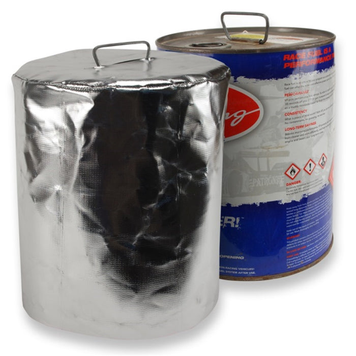 Design Engineering 10467 Reflective Fuel Jug Cover; 5 Gallon; Round Face; - Truck Part Superstore