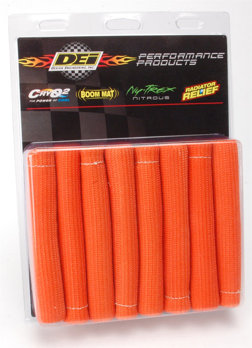 Design Engineering 10572 Protect-A-Boot™; 6 in.; Orange; 8 Pack; - Truck Part Superstore