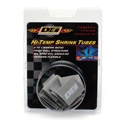 Design Engineering 10800 Hi-Temp Shrink Tube™; 18mm x 1.5 in.; Gray; - Truck Part Superstore