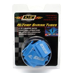 Design Engineering 10831 Hi-Temp Shrink Tube™; 12mm x 1.5 in.; Blue; - Truck Part Superstore