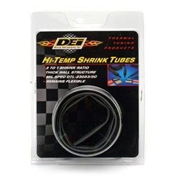 Design Engineering 10834 Hi-Temp 3:1 Shrink Tubing™; 18mm x 4 ft.; Black; - Truck Part Superstore