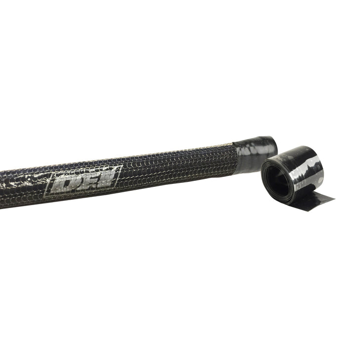 Design Engineering 10873 EXO™ Sleeve; 1 in. x 3 ft.; Mesh Over Silicone; - Truck Part Superstore