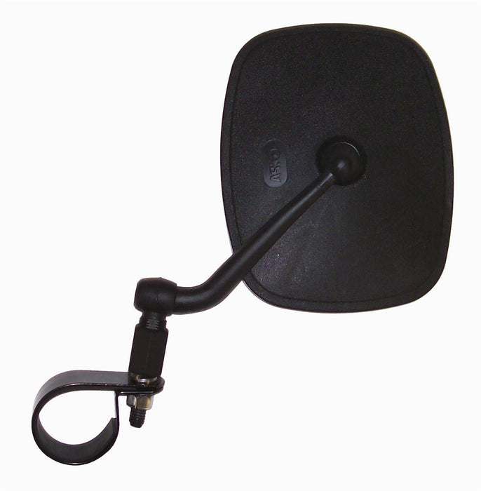 Cipa USA 01137 UTV Mirror; Left Side Roll Cage Mount; Black; Plain Box Pkg.; - Truck Part Superstore