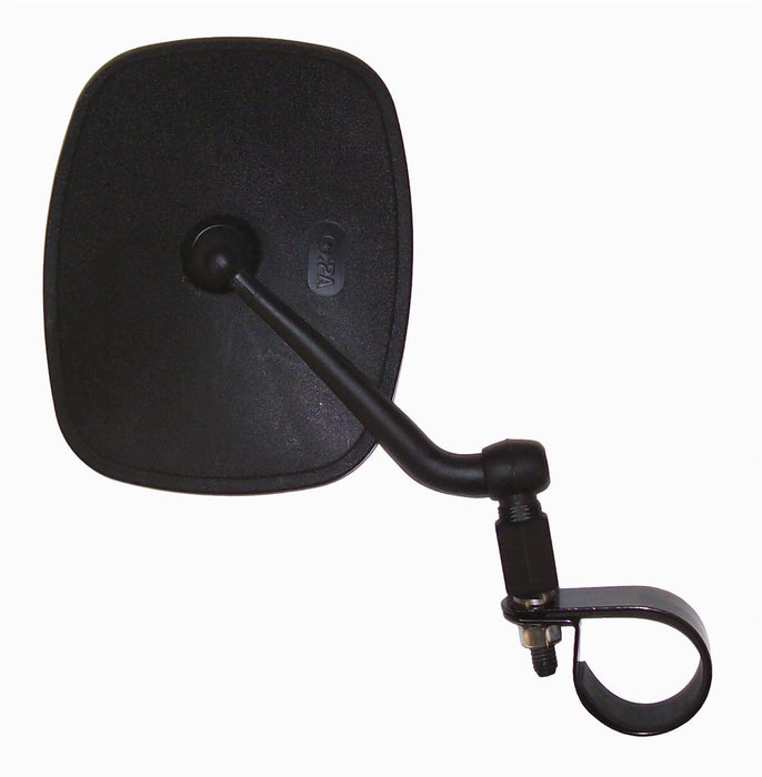 Cipa USA 01138 UTV Mirror; Right Side Roll Cage Mount; Black; Plain Box Pkg.; - Truck Part Superstore
