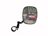 Cipa USA 01138 UTV Mirror; Right Side Roll Cage Mount; Black; Plain Box Pkg.; - Truck Part Superstore