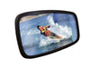 Cipa USA 01300 CIPA Comp™ Boat Mirror; 7 in. x 14 in.; Convex Head Only; - Truck Part Superstore