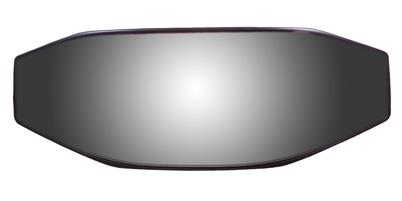 Cipa USA 01600 Vision 180 Degree Boat Mirror; Head Only; Black; - Truck Part Superstore