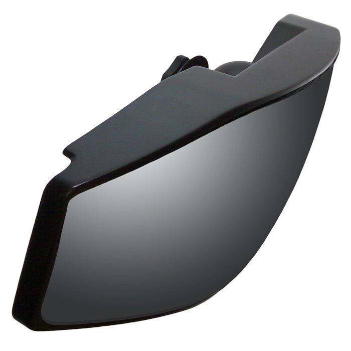 Cipa USA 01600 Vision 180 Degree Boat Mirror; Head Only; Black; - Truck Part Superstore