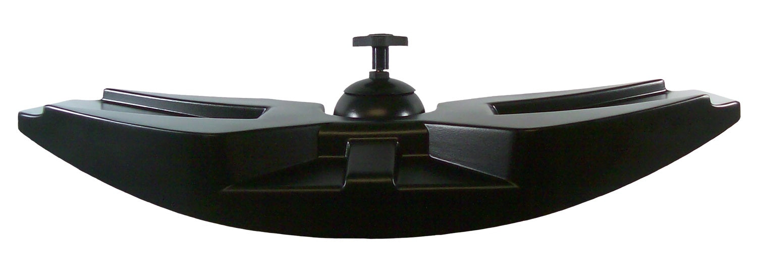 Cipa USA 01600 Vision 180 Degree Boat Mirror; Head Only; Black; - Truck Part Superstore
