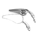 Cipa USA 01920 Motorcycle Duckbill Mirror Kit; Chrome [Left And Right Side]; - Truck Part Superstore