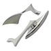 Cipa USA 01923 Motorcycle Modern Line Mirror Kit; Chrome [Left And Right Side]; - Truck Part Superstore