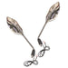 Cipa USA 01935 Motorcycle Sport Bike Lighted Mirror Kit; Chrome [Left And Right Side]; - Truck Part Superstore