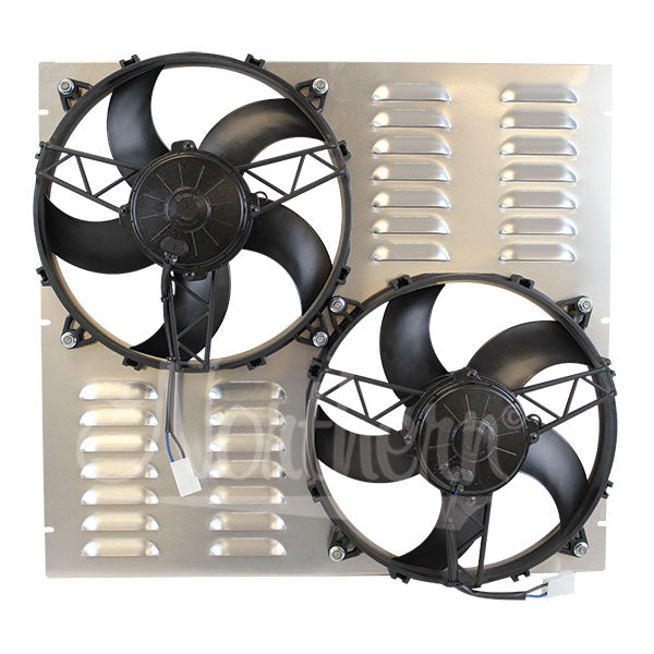 Northern Radiator Z40111 Auxiliary Engine Cooling Fan Assembly - Truck Part Superstore