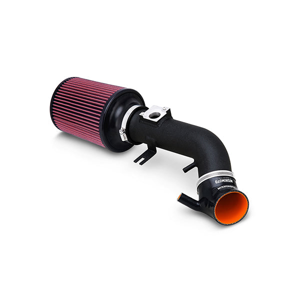 Mishimoto MMAI-CIV-06SIWBK Honda Civic Si Performance Air Intake, 2006-2011 Wrinkle Black W/O Heatshield - Truck Part Superstore