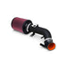 Mishimoto MMAI-CIV-06SIWBK Honda Civic Si Performance Air Intake, 2006-2011 Wrinkle Black W/O Heatshield - Truck Part Superstore