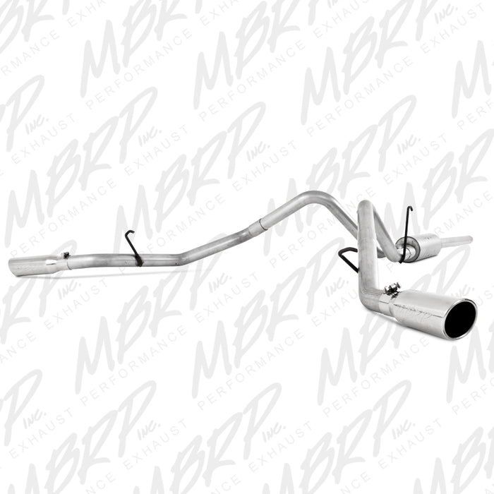 MBRP S5128AL 3 Inch Cat Back Exhaust System Dual Split Side Aluminized Steel For 06-08 Dodge Ram Hemi 1500 MBRP - Truck Part Superstore