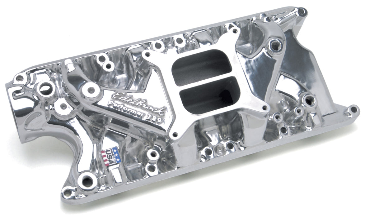 Edelbrock 21211 Edelbrock Performer Intake Manifold for Ford 260-302 Small-Block V8 - Truck Part Superstore