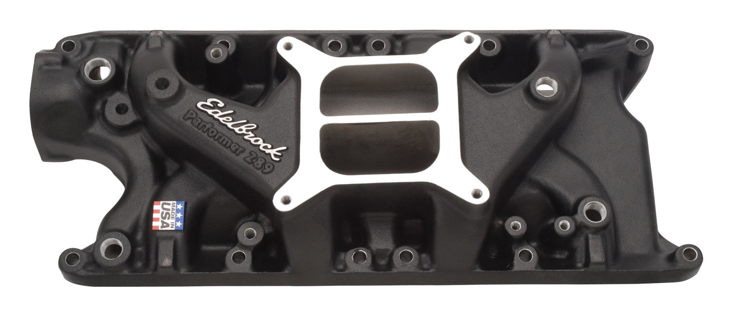 Edelbrock 21213 Edelbrock Performer Intake Manifold for Ford 260-302 Small-Block V8 - Truck Part Superstore