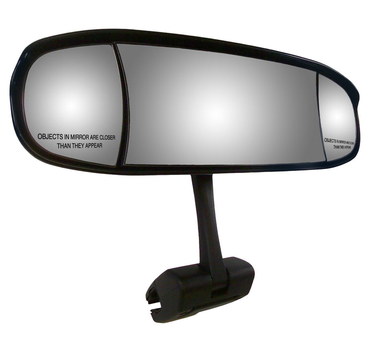 Cipa USA 02129 Extreme™ Boat Mirror; 7 in. x 20 in.; Deluxe Cast Aluminum Cup Mounting Bracket; - Truck Part Superstore