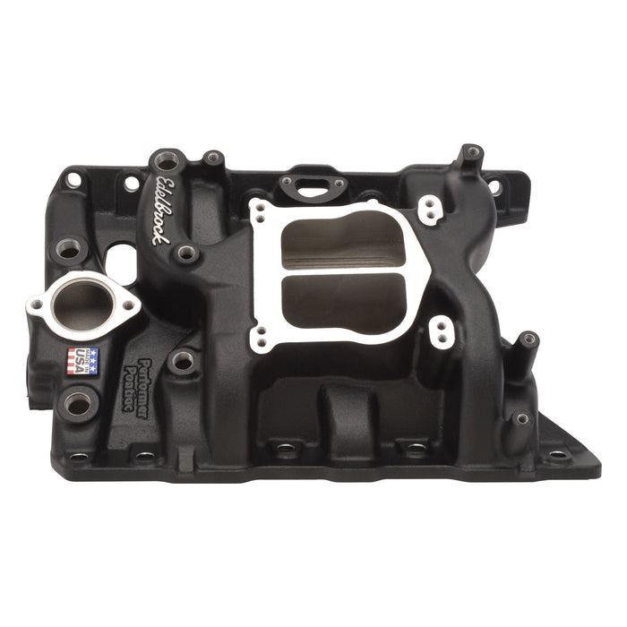 Edelbrock 21563 Edelbrock Performer Pontiac Intake Manifold for Pontiac 326-455 V8 - Truck Part Superstore