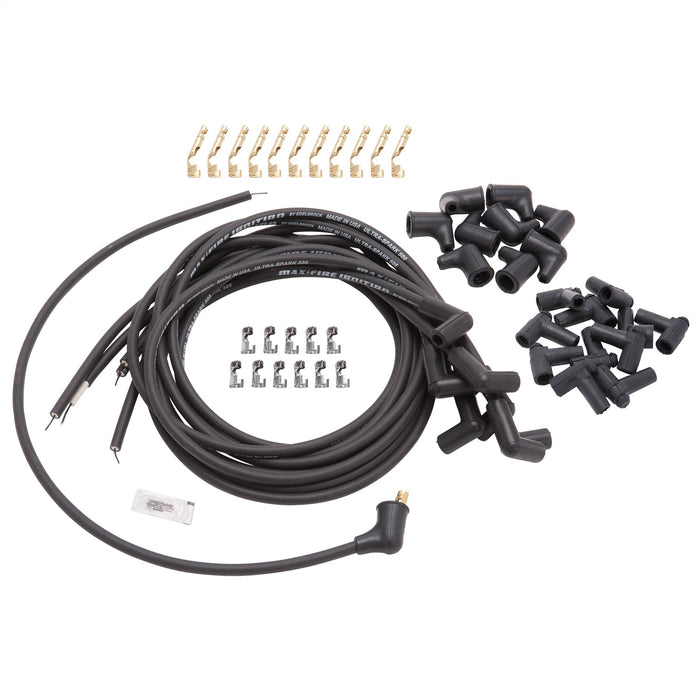 Edelbrock 22701 Edelbrock Max-Fire Universal High Performance s Spark Plug Wires - Truck Part Superstore