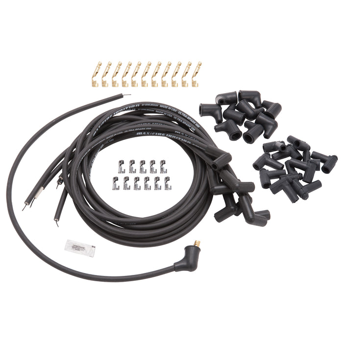 Edelbrock 22701 Edelbrock Max-Fire Universal High Performance s Spark Plug Wires - Truck Part Superstore