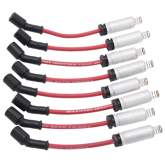 Edelbrock 22715 Edelbrock Max-Fire High Performance s Spark Plug Wires - Truck Part Superstore