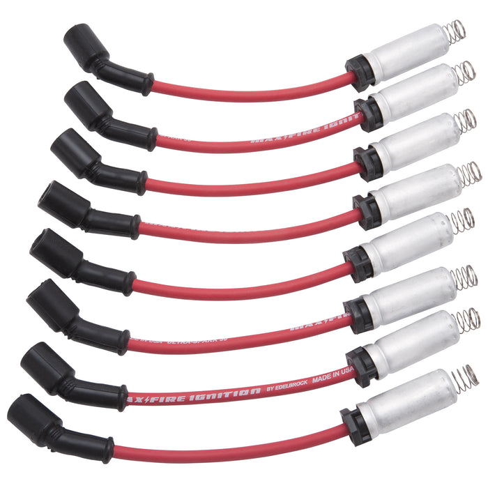 Edelbrock 22716 Edelbrock Max-Fire High Performance s Spark Plug Wires - Truck Part Superstore