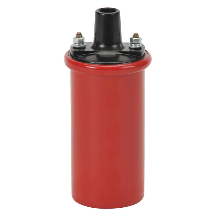 Edelbrock 22739 Universal 12V cannister-style w/primary resistance 1.4 ohms output of 42000V. - Truck Part Superstore