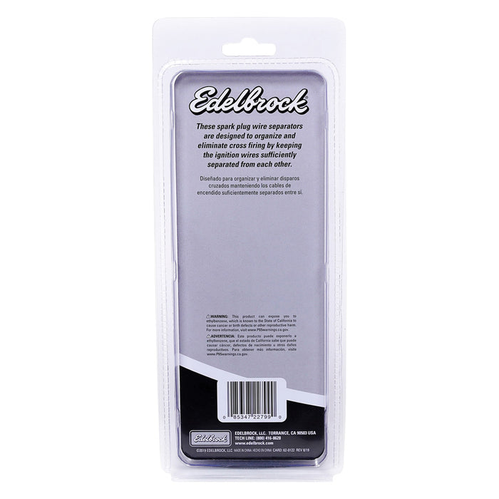 Edelbrock 22799 Edelbrock Spark Plug Wire Seperator Kit #22799; Set of 6 - Truck Part Superstore