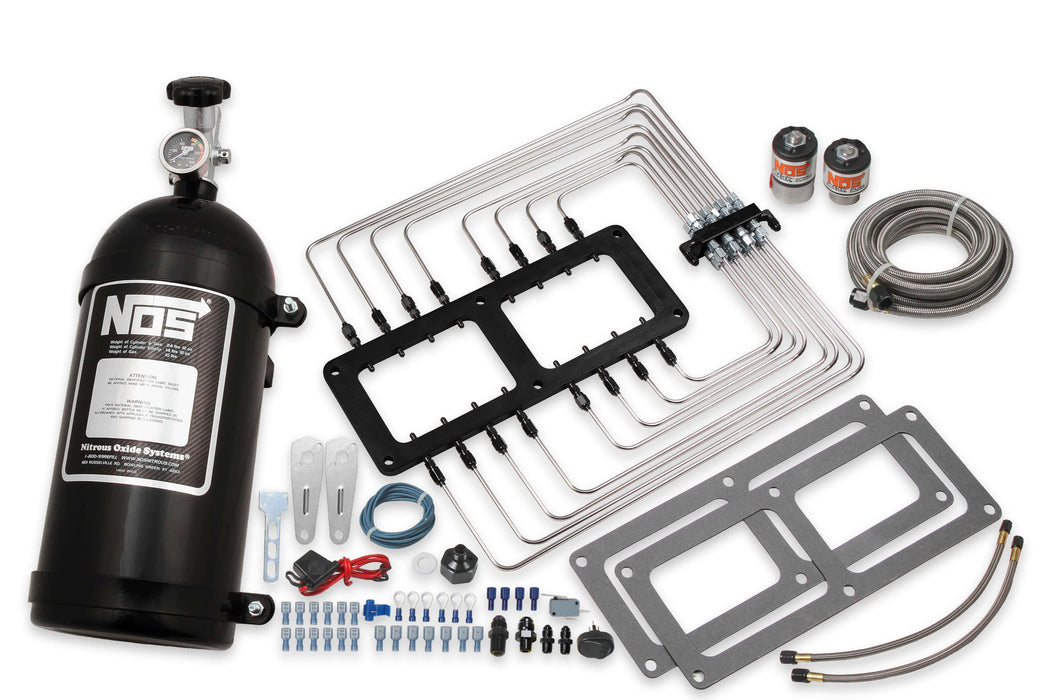 NOS/Nitrous Oxide System 02520BNOS Supercharger Wet Nitrous System - Truck Part Superstore